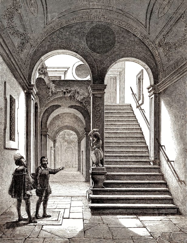 Michelangelo-Haus, Casa di Michelangelo, Via delle Tre Pile, Rom, Italien