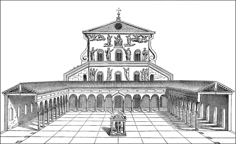 Old St. Peter's Basilica, Vatican, Rome, Italy, 13th century