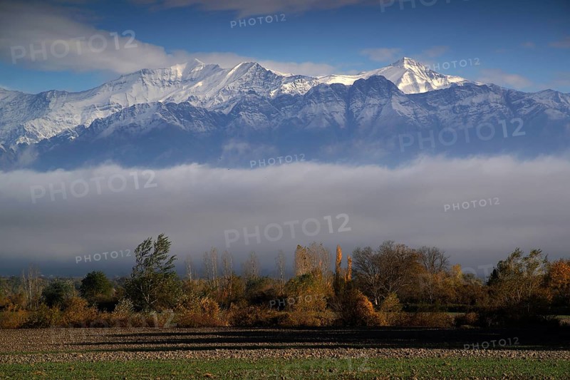 Azerbaijan, typical mountain landscape, Qäbälä, Europe, Asia