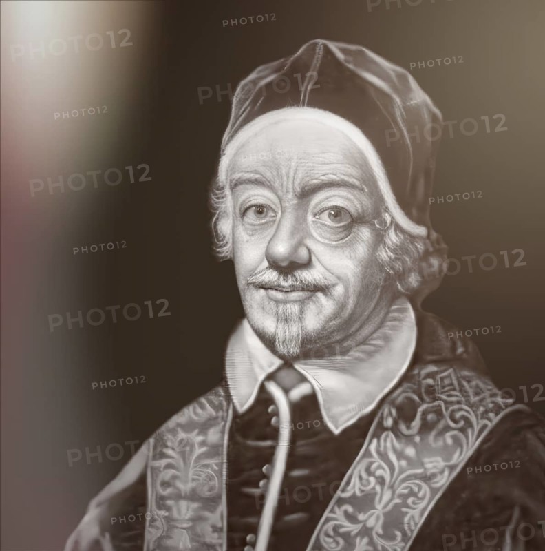Pope Alexander VIII, Alessandro VIII, Alexandre VIII, Alejandro VIII, Pietro Vito Ottoboni, 1610 – 1691, ruler of the Papal States from 1689 until his death in 1691, digitally edited