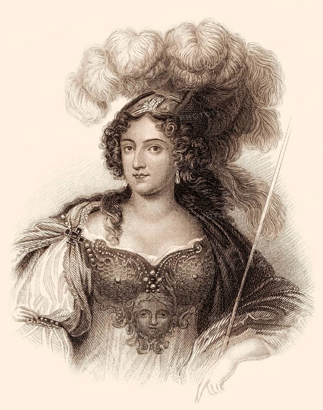 Frances Teresa Stewart, Herzogin von Richmond und Lennox, 1647-1702, ein prominentes Mitglied des Hofes während der Restauration