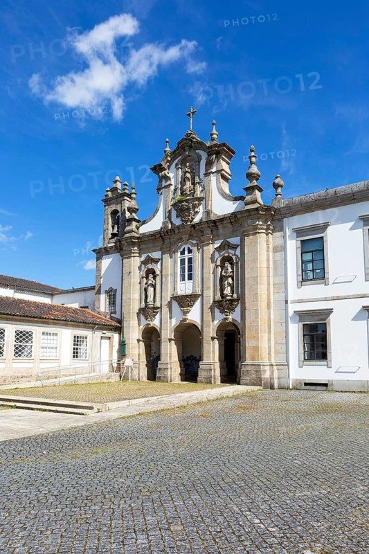 Church former convent, Convento de Santo António dos Capuchos, city of Guimaraes, northern Portugal