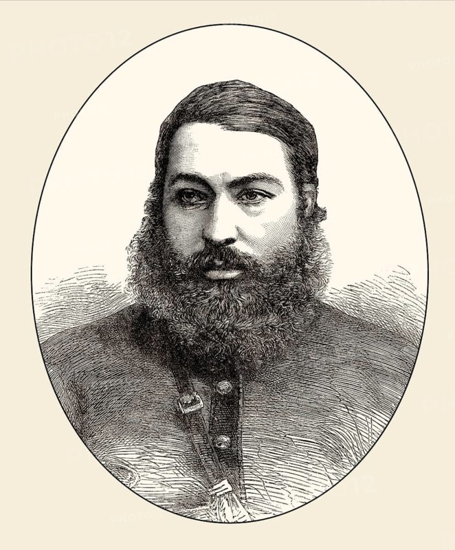 Abdur Rahman Khan, 1844, 1901, Emir of Afghanistan from 1880 to 1901, From British Battles on Land and Sea, by James Grant