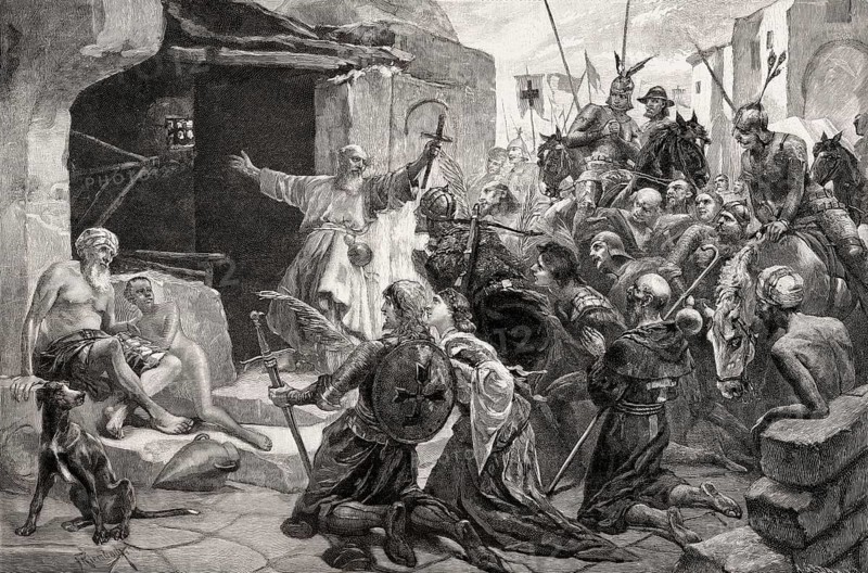 Christmas in Bethlehem, Crusaders, 11th Century