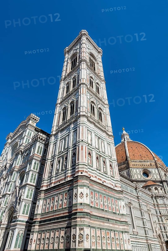 Cathedral of Santa Maria del Fiore, Duomo, building, architecture, history, culture, architecture, art, tourism, city trip, blue sky, Florence, Tuscany, Italy