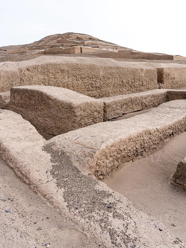 Adobe pyramids at Cahuachi, Cahuachi ceremonial center, Nazca, Peru
