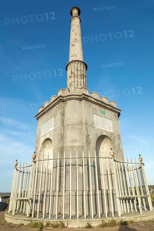 Obelisk on Dane John Mound, Canterbury, Kent, England, United Kingdom