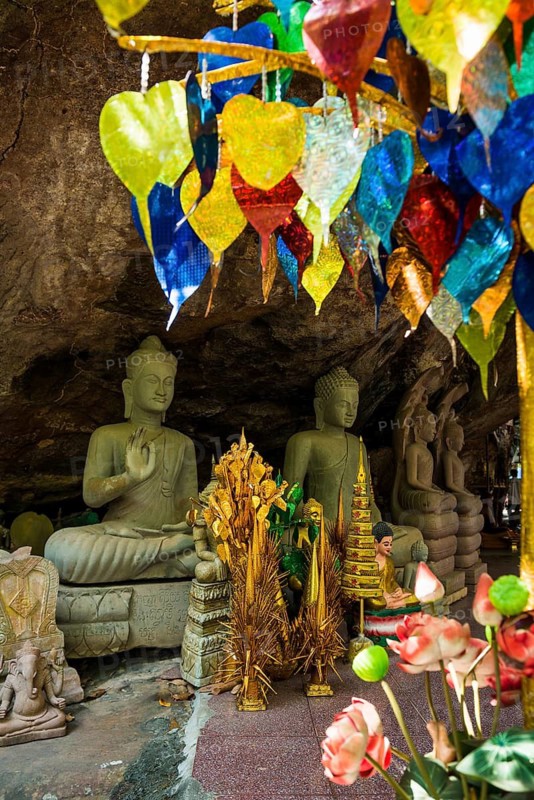 Preah Ang Thom Temple, Phnom Kulen National Park, Siem Reap, Cambodia