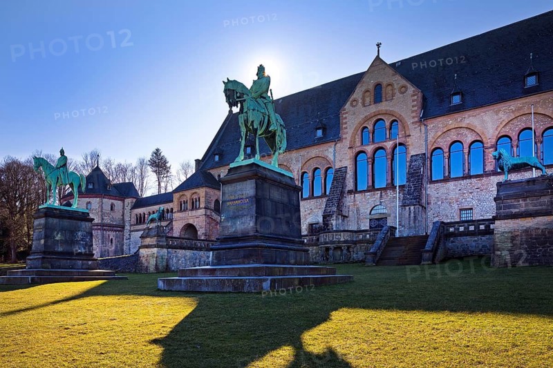 Goslar Imperial Palace, 11th century imperial house, UNESCO World Heritage Site, Harz Mountains, Lower Saxony, Germany
