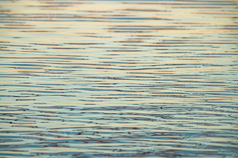 Water surface, evening light, lake near Hartola, Finland