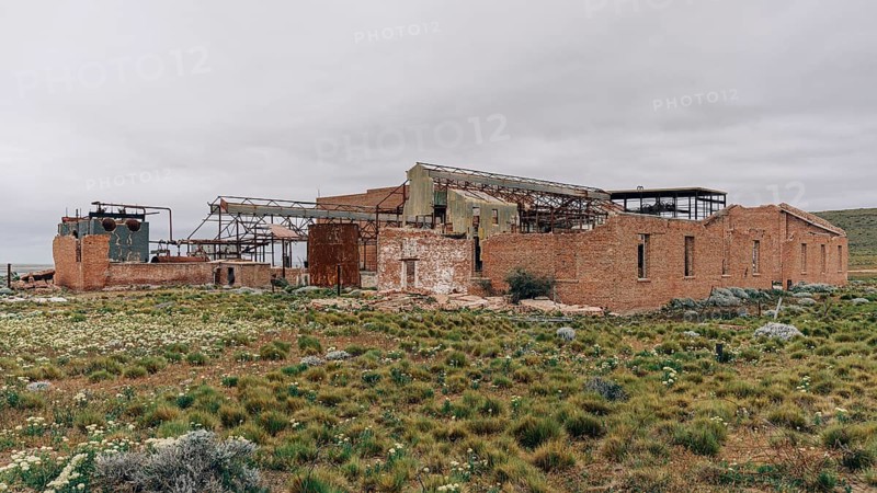 Abandoned Swift factory, The Swift refrigerator in Puerto San Julián, Puerto San Julián, Santa Cruz Province, Argentina