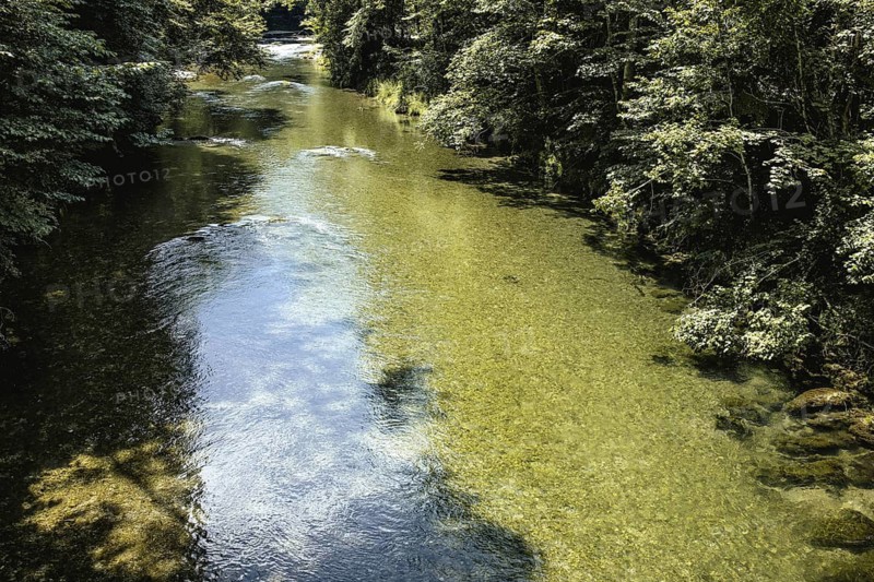 Mangfall near Bruckmühl, district of Miesbach, Upper Bavaria, Bavaria, Germany
