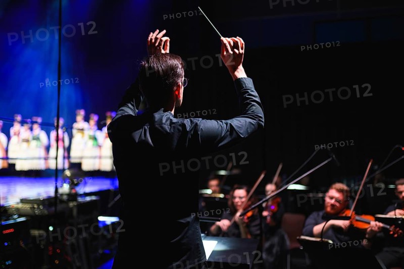NOWA SOL, POLAND - 4 NOVEMBER, 2023: Concert Song and Dance Ensemble Slask (Zespol Piesni i Tanca Slask)