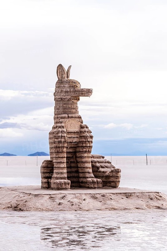 Colchani salt sculptures, Uyuni, Bolivia
