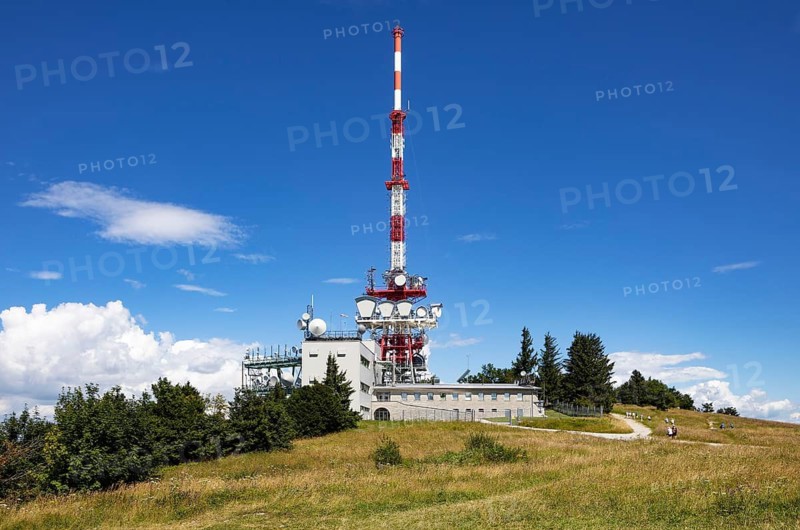 Gaisberg transmitter on the Gaisberspitze, Gaisberg, Salzburg, Austria