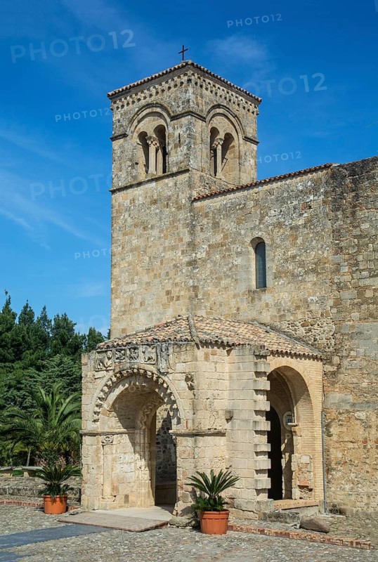 Minor Basilica and Sanctuary Maria SS. Regina di Anglona, Policoro, Matera District, Basilicata, Italy, Southern Europe
