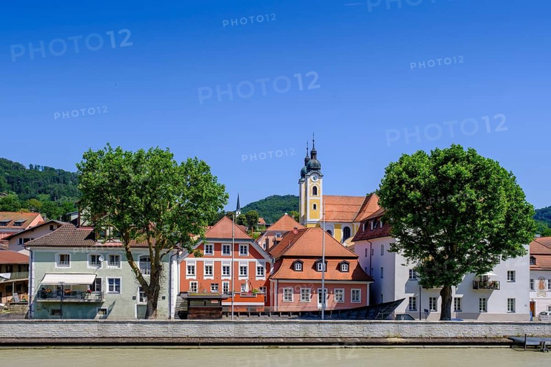 Obernzell an der Donau, near Passau, Lower Bavaria, Bavaria, Germany