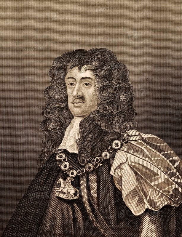 Charles II, Karl III, 1630 - 1685, king of England, Scotland and Ireland