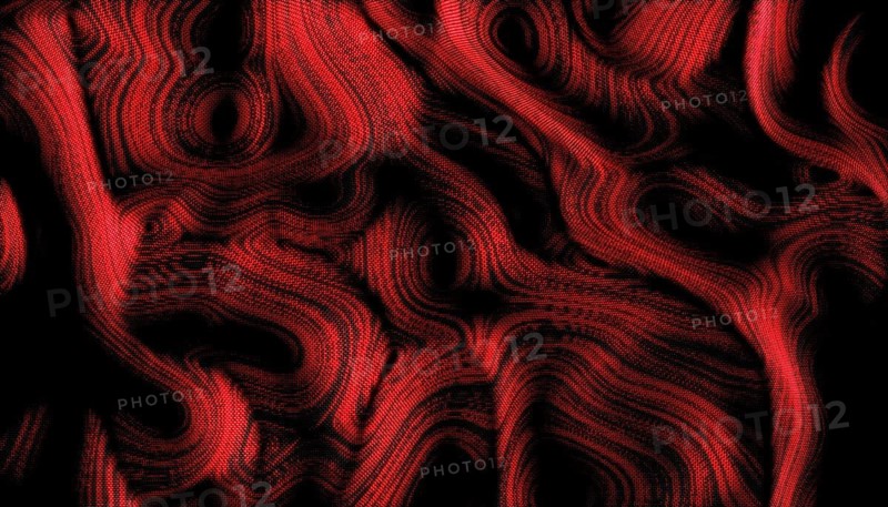 A captivating 3D render showcasing dynamic, red Ethereum-themed waves This abstract design features flowing lines and a digital texture, perfect for modern and tech-centric projects
