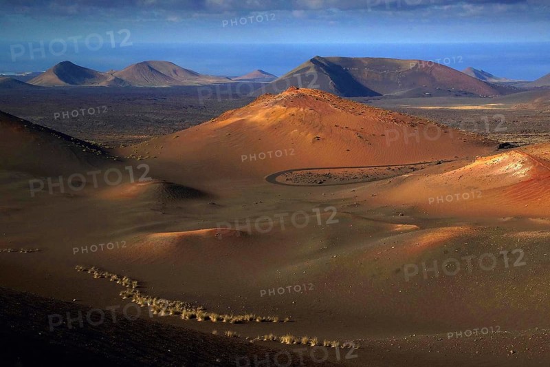 Canary Islands, Lanzarote, Timanfaya National Park, Dunes, Lanzarote, Canary Islands, Spain