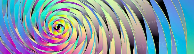 This eye-catching illustration showcases vibrant swirling colors forming intricate sacred geometry patterns. Perfect for spiritual, abstract, or modern design projects