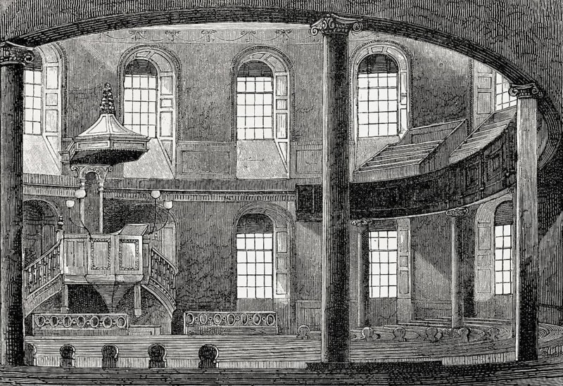 St Andrew's and St George's West Church, Edinburgh, Scotland, 19th century