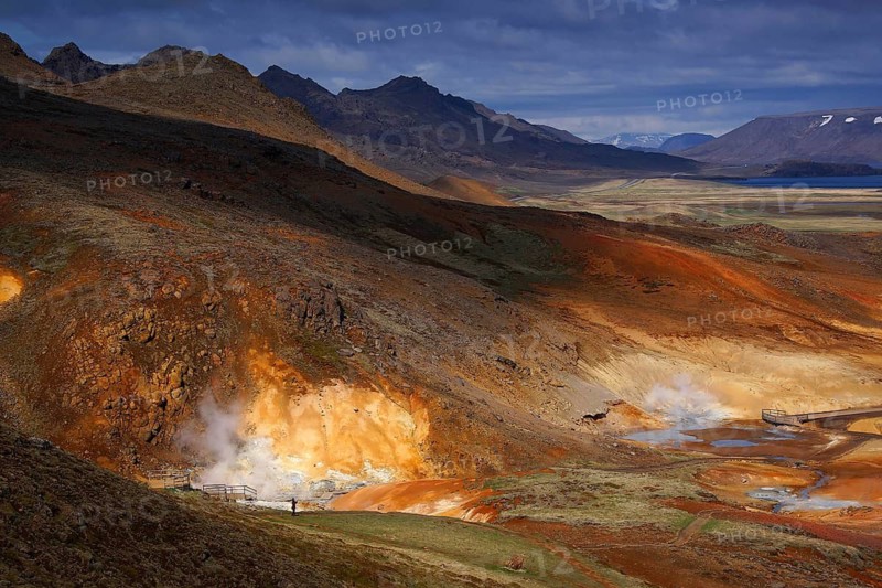 Iceland, Krysuvik-Seltun, geothermal area, Europe, Reykjavik