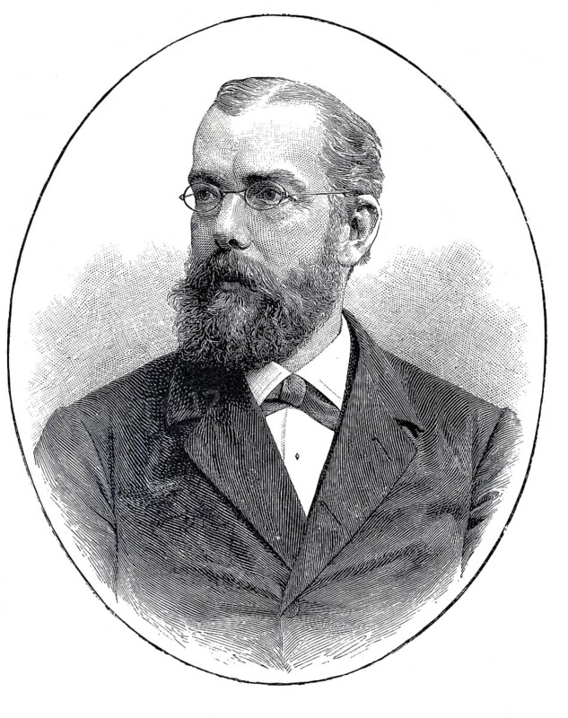 Heinrich Hermann Robert Koch (born 11 December 1843 in Clausthal, died 27 May 1910 in Baden-Baden), German physician, microbiologist, bacteriologist and hygienist as well as one of the most successful drug researchers of the 19th century, illustration, reproduction from a 19th century original. Authentic, file restored for optimal use, exact date of original unknown, Historical