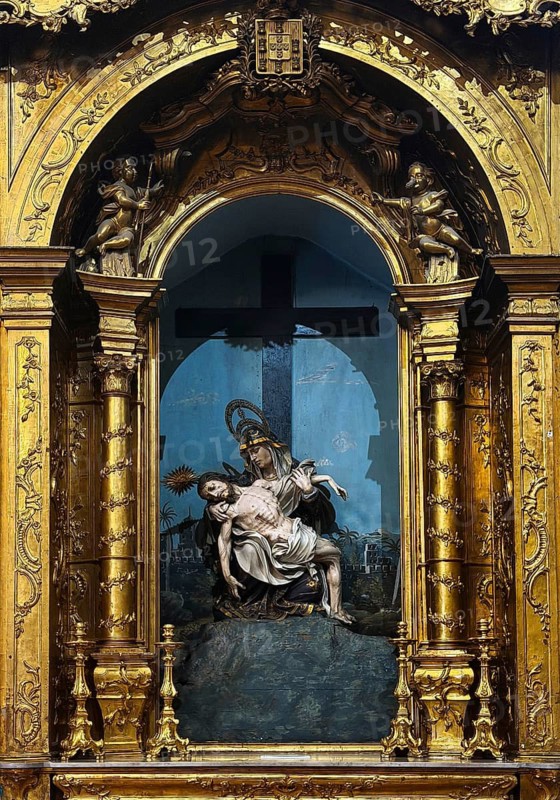 Sacred work of art Our Lady of Piety, Igreja Paroquial de Santo Ildefonso, Santo Ildefonso Church and Museum, Porto, Portugal