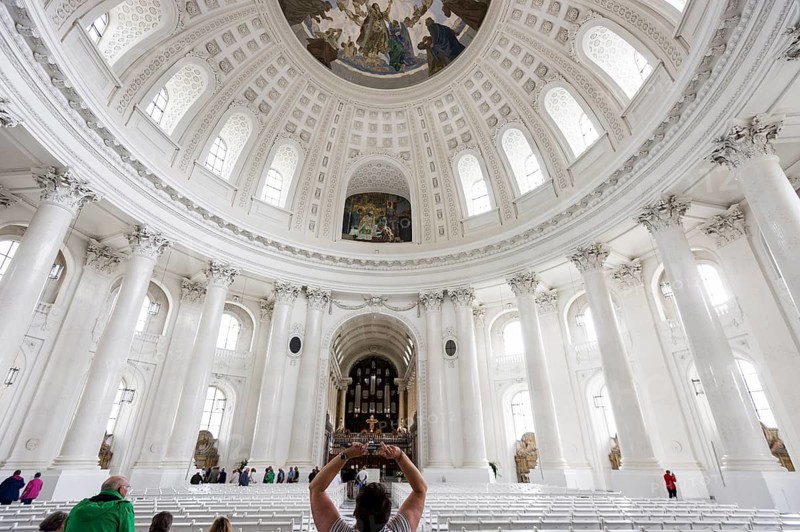Interior view, St Blasien Cathedral, St. Blasien, Black Forest, Southern Black Forest, Baden-Württemberg, Germany