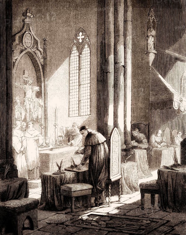 The scrutiny phase to elect a new Pope, papal conclave