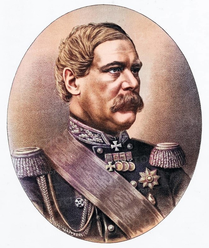 General Francis Edward Todleben, 1818-1884, Russian general and engineer, Historical, digitally restored reproduction from a 19th century original, Record date not stated