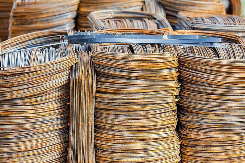 Roll of rusty wire