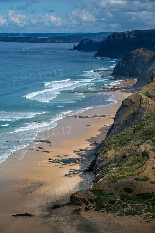 Vila do Bisbo, Algarve, Portugal - Cordoama viewpoint, Miradouro da Cordoama, Praia da Cordoama, Cordoama beach