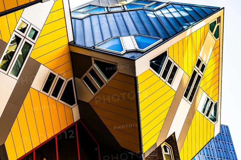 Cube houses from 1984, architect Piet Blom, Rotterdam, the Netherlands