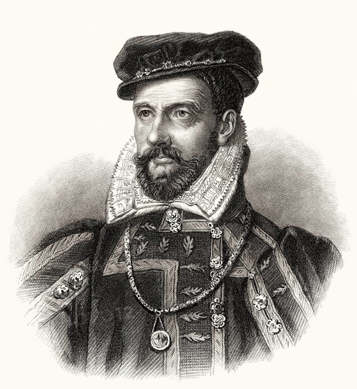 Gaspard II de Coligny, Comte de Coligny, 1519, 1572, a French Huguenot leader