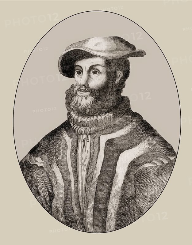 Portrait of Bernhard Knipperdolling, c. 1495 – 1536, German leader of the Münster Anabaptists, digitally edited