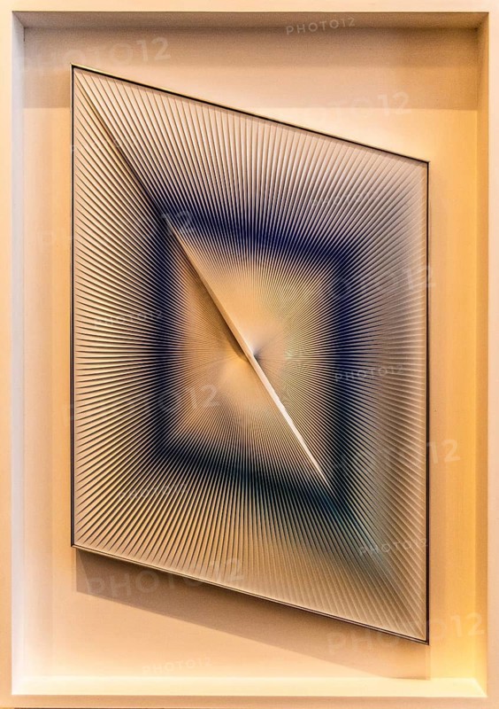 Dynamik, Alberto Biasi, 1980, Kunsthal with temporary exhibition 100 Years of Kinetic Art, kinetic art with light effects, Rotterdam, the Netherlands