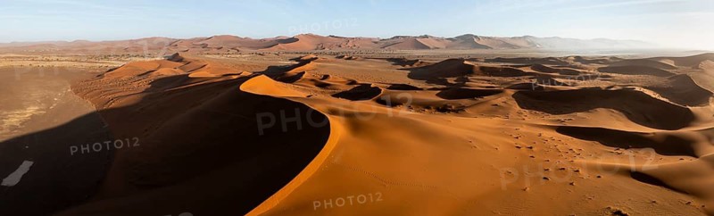 Aerial view of sand dunes in the Namib Desert, Namib Naukluft Park, Namibia