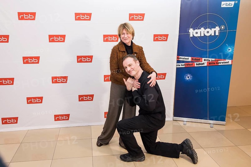 Corinna Harfouch and Mark Waschke at the preview of the crime thriller Tatort: Gefahrengebiet im Delphi Filmpalast on 21.01.2026
