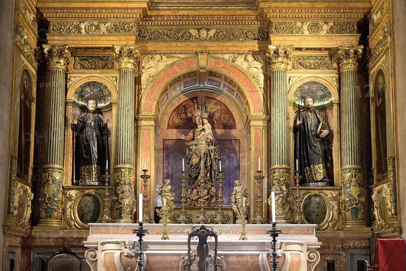Jesuit Church of Saint Roch, Main altar and Choir, Chiado, Lisbon