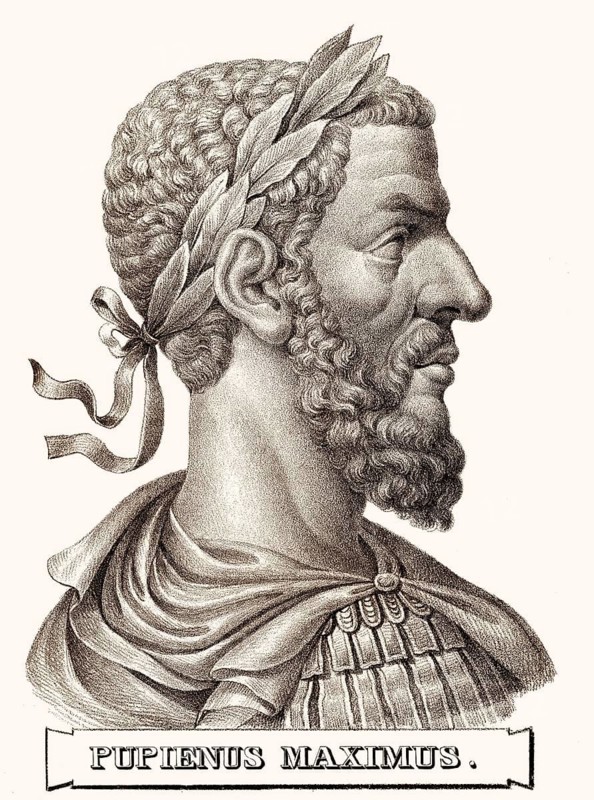 Pupienus Maximus, ca., 165/170-238, römischer Kaiser