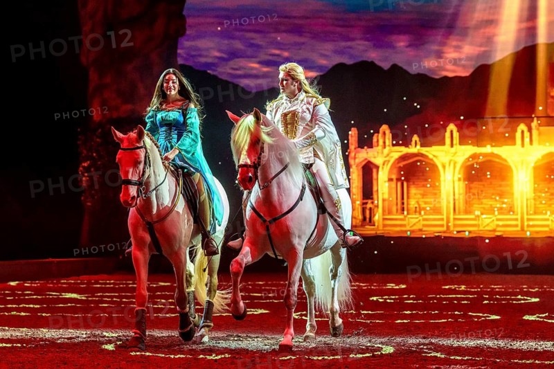 Cavalluna, horse show on Gateway to the Otherworld tour in Berlin's Uber Arena on 17.01.2026