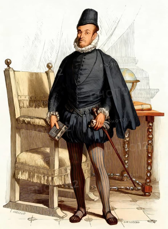 Philip the Prudent, Philipp II, Felipe II, Philip II of Spain, 1527 - 1598, King of Spain, the Netherlands and Portugal