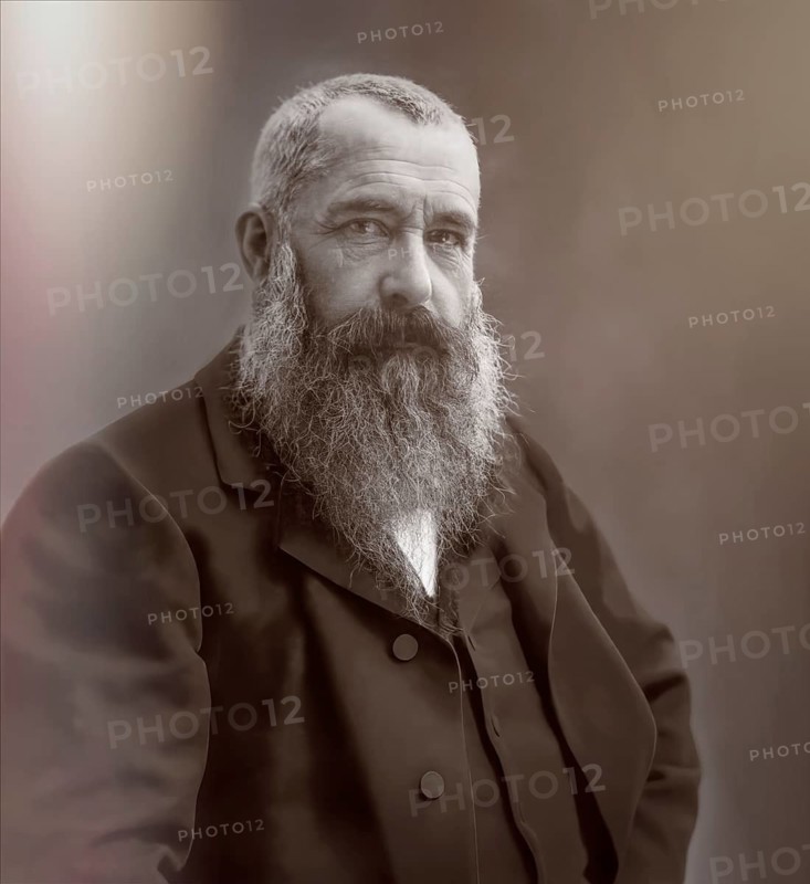 Claude Monet, 1840 – 1926, French painter and founder of Impressionism, digitally optimized based on a photograph by Nadar