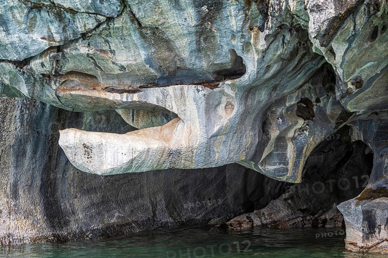 Marble Caves, Puerto Sanchez, lake Lago General Carrera, Chile