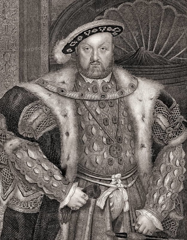Henry VIII, 1491-1547, King of England