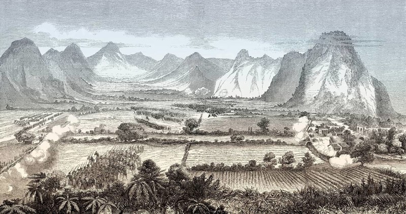 The Battle of Cerro del Borrego on 13 June 1862, Orizaba, Veracruz, Mexico, Second French intervention in Mexico