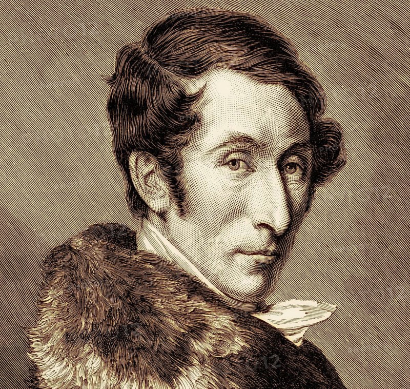 Carl Maria von Weber, 1786 - 1826, German composer, conductor and pianist, digitally edited