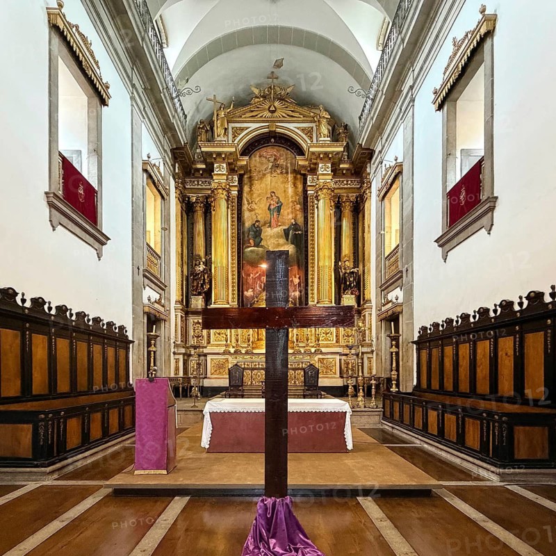 Igreja de S. Jose das Taipas, church of Saint Joseph of Taipas designed by architect Carlos Amarante in a predominantly neo-classical style, Porto, Portugal